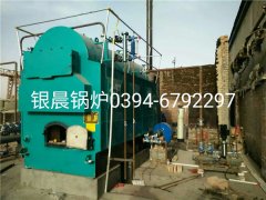 DZH1-1.0-T型1噸生物質(zhì)蒸汽鍋爐安裝現(xiàn)場(chǎng)